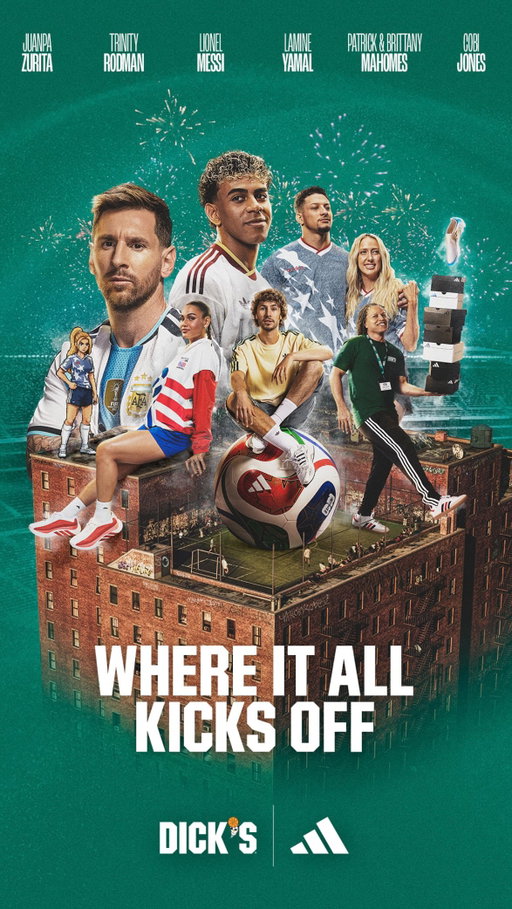 Step inside the gateway to the soccer universe. It all kicks off here. ⚽️🏟️