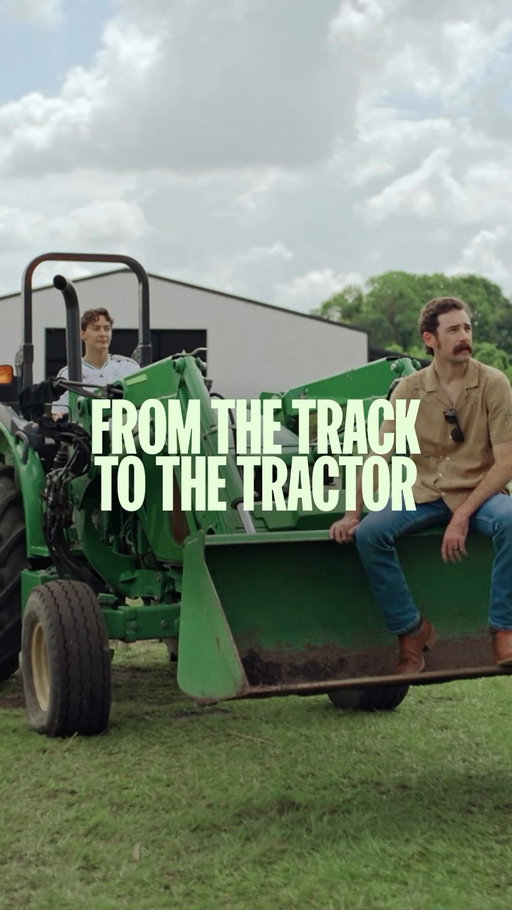 comment “tractor” and we’ll DM you the link to Fast Friends featuring @georgerussell63 and @ryanblaney10