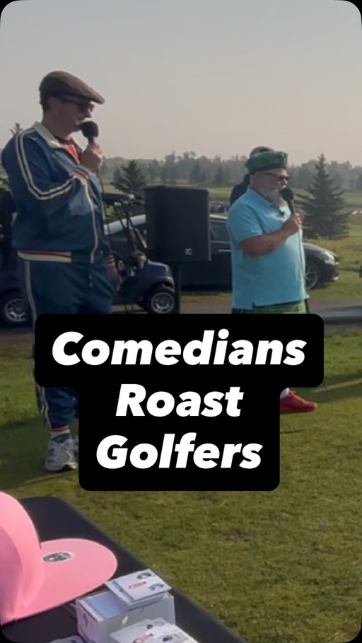 An honour meeting Mr Dinklage at the @greatoutdoorscomedy Heckle Hole #golf #comedy #roast #golfer #yeg