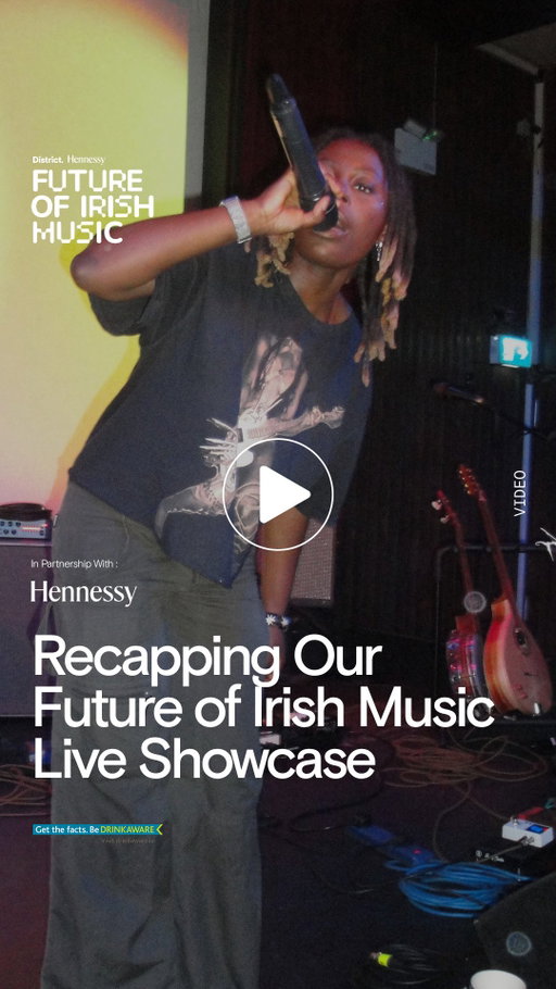 The Future is now. What a sight and what a series, The Future of Irish Music 2026 has officially come to an end.

A campaign showing our picks for the next generation of premium Irish artistry. District is sending love to all of you who showed up and displayed true passion for the cutting edge of Irish music. Thanks to @hennessy for making it possibly, thanks to @thesugarclub for being home to the showcase and thanks to class of 2026 Ft. @bukkytheperson 
@spooklet_ 
@lil.skag 
@thewranmusic 
@dara_abdurahman 
@sei_green 

See you next year.

Please enjoy Hennessy responsibly. Visit www.drinkaware.ie for more information.

#AD