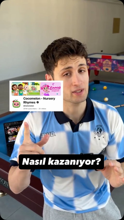 Abi şu YouTube’daki çocuk kanallarının kazandığı paralar gerçekten akıl alır gibi değil…

Milyarlarca izlenme alan videolar var ve bu içeriklerin büyük kısmı artık yapay zekâ ile üretilebiliyor.

Bu videoda, Claude ve Higgsfield AI kullanarak benzer videoları nasıl oluşturabileceğinizi adım adım gösterdim.

Yapay zekâ araçları her geçen gün daha da güçleniyor. Doğru kullananlar için içerik üretmek hiç olmadığı kadar kolay.

Bu tarz yapay zekâ ve içerik üretim taktiklerinin devamını istiyorsanız takip etmeyi unutmayın. 🚀

📩Yoruma “Yolla” yaz site linkini göndereyim. 

@higgsfield.ai ile isbirligi
#higgsfield #HiggsfieldCreator #claude .reklam