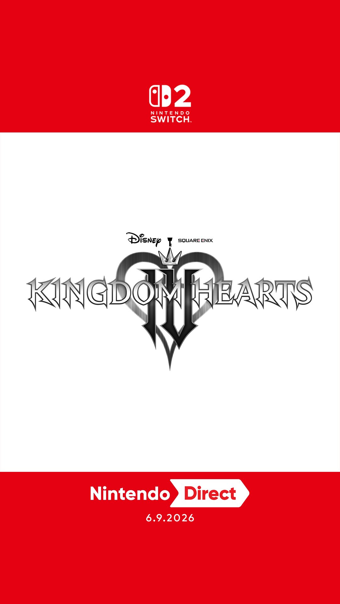 KINGDOM HEARTS IV is coming to Nintendo Switch 2 and will be available day and date at launch! #NintendoDirect @KingdomHearts