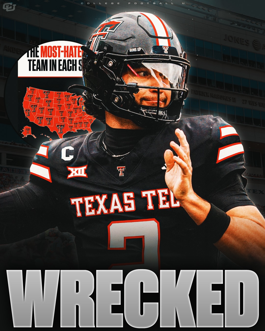 YIKES: Texas Tech has the CFB WORLD against them at the moment 😭

After the ruling that allowed Brendan Sorsby to return to college football this season, backlash has been widespread across the sport. Fans, analysts, and even conference officials have questioned the decision, with reports indicating some commissioners are discussing avoiding future games against Texas Tech. 

Many have also pointed to previous gambling-related cases in which athletes received far harsher penalties despite being involved with significantly smaller amounts than Sorsby.

They might be the most hated team going into the 2026 season now… 

Thoughts? ⬇️