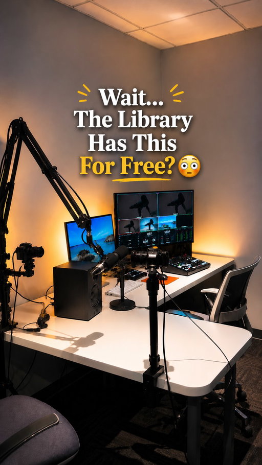 This might be one of the coolest free resources I’ve come across in LA ✨ Hidden inside the LA Public Library is a creative space where you can access things like podcast studios, photo/video setups, recording rooms, and other equipment that would normally cost a lot to rent. The library itself is located in DTLA, and all you need is a library card to get access. 

#thingstodoinlosangeles #losangeles #la #reels #explorepage