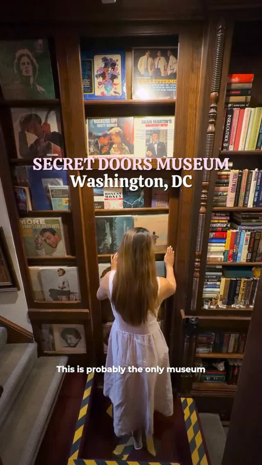 Craziest museum in the US?! 😱 
 
This is definitely one of the weirdest museums I’ve ever been to!  
 
Welcome to O Museum in the Mansion in Washington DC which has over 100 themed rooms and 80 secret doors 🚪  
 
The museum is a maze and you can easily get lost trying to unlock hidden rooms 🤯 Each room is unique and filled with antiques that you can actually buy! You can also spend the night in one of these themed rooms as this museum is also a hotel at night 👀 
 
📍 O Museum in the Mansion in Washington DC 
 
#washingtondc #dc #usatravel