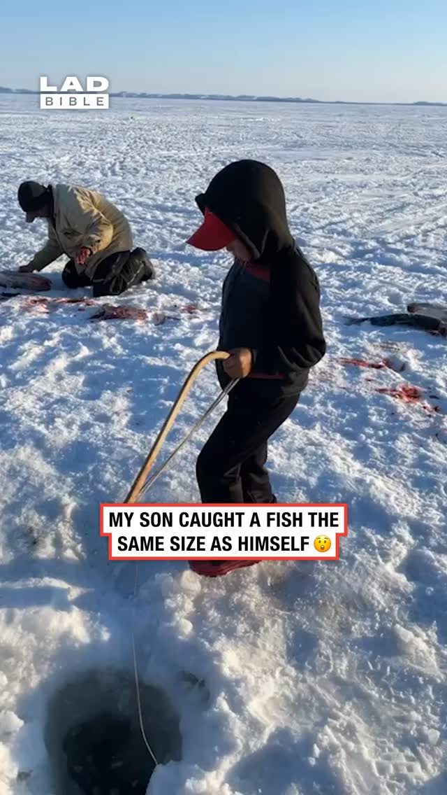 Holy mackerel 😭⁠
⁠
Ice fishing has been used for centuries in cold regions such as Scandinavia, Canada, Russia, and parts of the northern United States. Modern ice fishing often involves specialised equipment, including ice augers, insulated shelters, and sonar devices to locate fish beneath the surface. Common species targeted include perch, pike, walleye, and trout.⁠
⁠
Despite the freezing conditions, ice fishing can be a highly social activity, with many anglers spending hours or even days on the ice in heated shelters. Safety is a major part of the sport, as ice thickness must be carefully monitored before venturing onto frozen water. For many enthusiasts, it combines outdoor adventure, patience, and tradition in some of the harshest winter environments.⁠
⁠
🎥: ViralHog⁠
⁠
#icefishing #fishing #ladbible