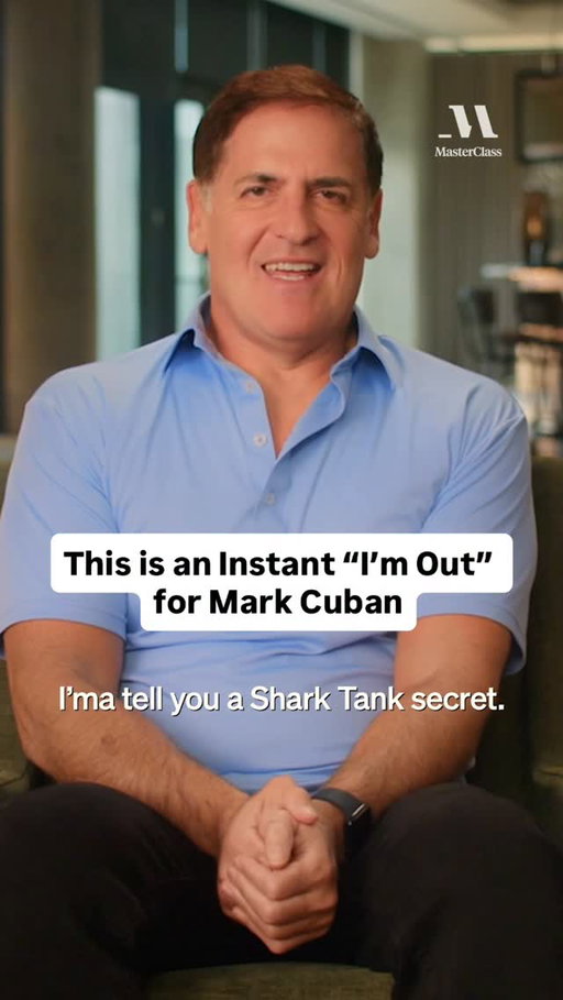 Not Mark’s first rodeo

💡: @mcuban - Win Big in Business