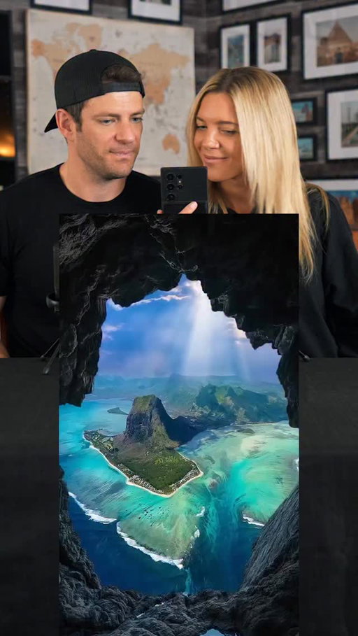 What would you rate Mauritius? 🤔 Where should we rate next? 

🌍 Follow us @HudsonAndEmily as we rate every place in the world worth visiting! 😉

🗺️ This is part of our series "SKIP OR TRIP" - comment MAP for the full list!

📍 Mauritius (and the "underwater waterfall")
🥇Trip-ability Score = A

✅ Pros: Mauritius is a seriously underrated country! Amazing beaches, waterfalls, and several hotel options for every budget! 🐬 One of the best places to swim with dolphins in the wild! 💦 The "underwater waterfall" is really unique. But the real magic is the beach and mountain view.

❌ Cons: The famous "underwater waterfall" illusion can only be seen properly from a drone or an expensive helicopter ride. And it usually is most impressive in videos online. ✈️ Getting to this remote island requires a very long flight from most places in the world. 💰 Staying at a nice beachfront resort can easily cost over $300 USD per night.

📅 When to Go: May - December. The weather is cooler and much drier which makes it the perfect time for relaxing on the beach.

📸 Stitched Video Credit: @connorcornelius - Check out Connor's account to see the original video and other beautiful travel! 
__________________________

🎉 Follow us @HudsonAndEmily for the best destinations + experiences for your next trip! 🌍 We're an American travel couple who's visited every country in the world (except one) and all 50 states. So if you want to travel more, we got you! ❤️

 #skiportrip #travelcouple #everycountry #mauritius #underwaterwaterfall