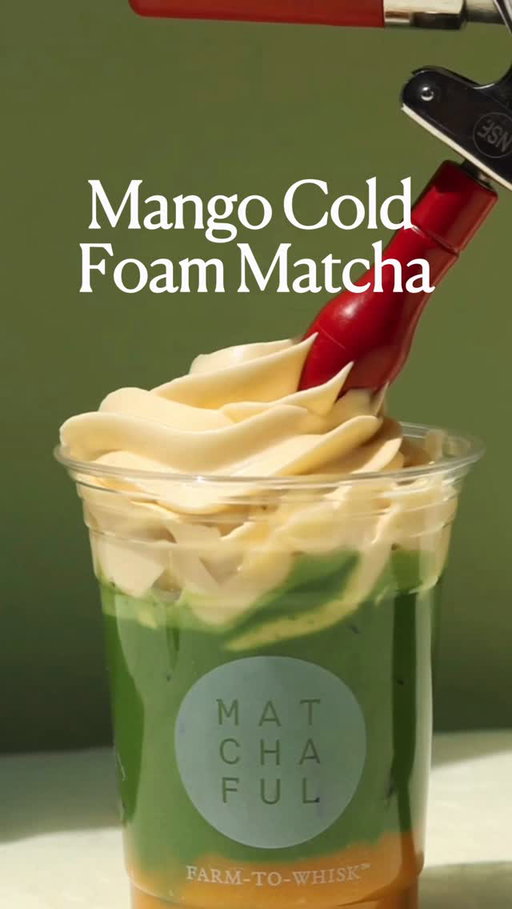 There’s just something special about that mango and matcha combo. Taste our new summer drink lineup.

Mango Cold Foam Matcha: Hikari ceremonial matcha, ripe mango, homemade oat milk, agave, and mango coconut cold foam.

Vanilla Bean Cold Foam Matcha: Kiwami super ceremonial matcha, homemade almond milk, maple syrup, and Madagascar vanilla bean cold foam.

Made with pure ingredients, thoughtfully sourced, and free from refined sugars. Available for the season.