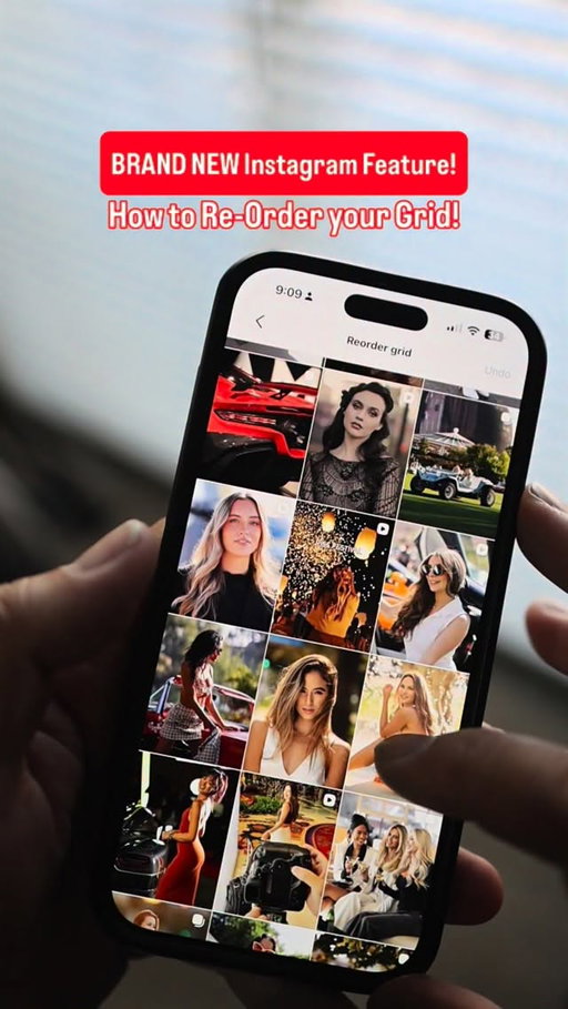Have you tried this NEW FEATURE that Instagram just released?! Now, you can re-order your GRID! 🤩

#RayBanMeta #Instagram #raybanmetasmartglasses #Canon