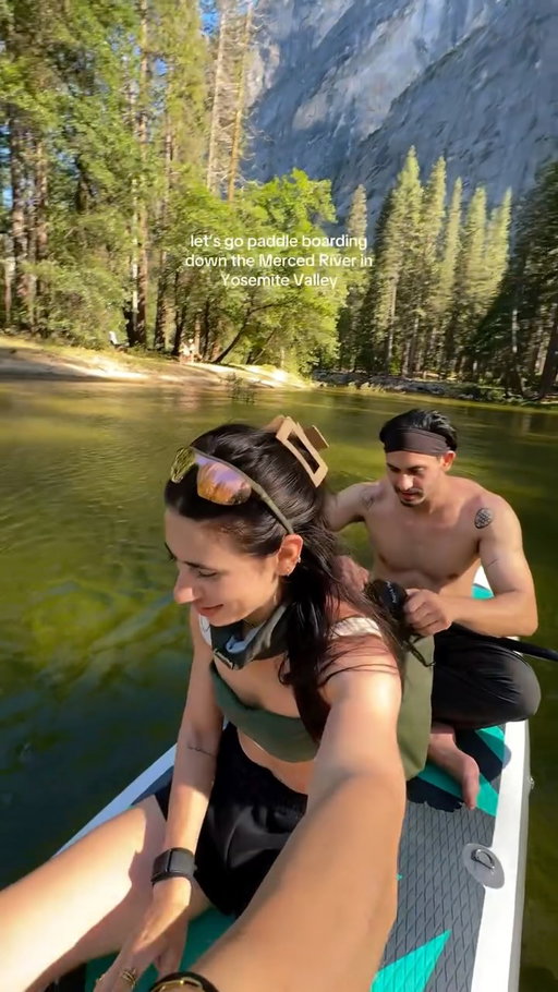 paddling down the Merced river? YES PLS