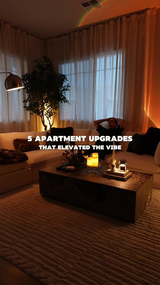 5 recent apartment upgrades that elevated the vibe

1. @samsungus frame tv
2. @nespressousa vertuo creatista
3. @amazonhome teak bathroom decor
4. @zarahome alabaster lamps
5. RH brown marble rocco coffee table

#apartment #pickups #home #interiordesign