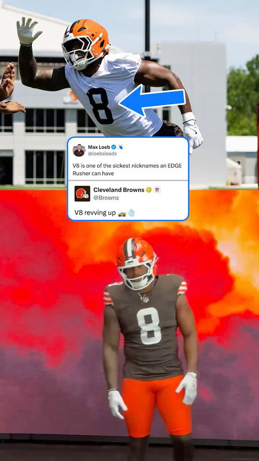 Yeah they cooked with this nickname 🔥

(via @clevelandbrowns, h/t @loebsleads)