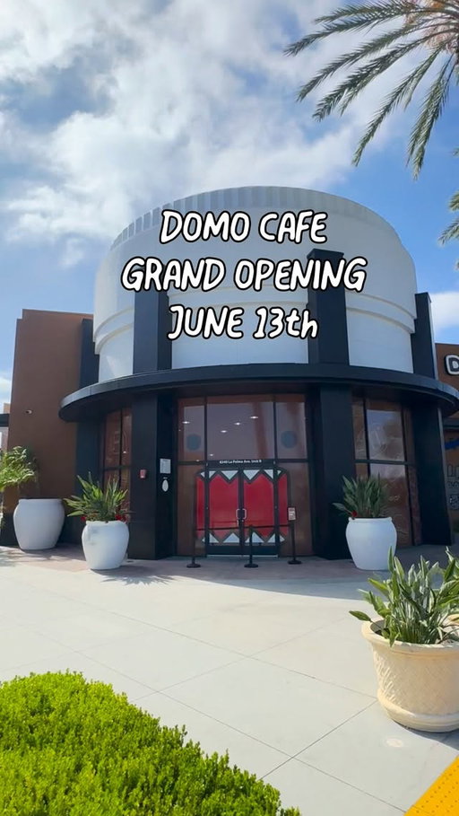 DOMO CAFE Grand Opening June 13th!  Buena Park Downtown Update! 

@domokuncafe 

#buenaparkdowntown #domocafe #adventurezwithdavid #buenapark #japanese