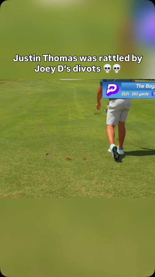 Joey D and the D is for Divot