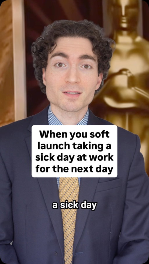 You need an Oscar worthy performance for people to believe you’re sick at work
.
.
.
#corporatehumor #workhumor #office #sickday #workmemes