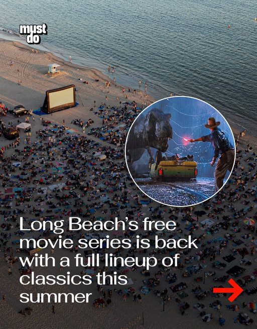 One of LA’s best summer traditions is officially back this month.

Moonlight Movies on the Beach returns on June 23 to Granada Beach this summer with a lineup of free outdoor screenings right on the sand.

This year’s schedule includes classics like Jurassic Park, The Breakfast Club, Mean Girls, The Lost Boys, A League of Their Own, and a special Grease sing-along to close out the season.

All screenings are free to attend and begin at sunset. Guests are encouraged to bring blankets, beach chairs, and their favorite movie snacks. Food trucks and kettle corn vendors will also be on-site.

Movies, ocean views, and summer nights. That’s a pretty hard combo to beat.

By the way, we have a weekly newsletter with what’s worth knowing about and doing in Los Angeles. One newsletter. Once a week. Link in bio.

Media via @visitlb

#mustdolosangeles #lafreethingstodo #lamoviesonthebeach