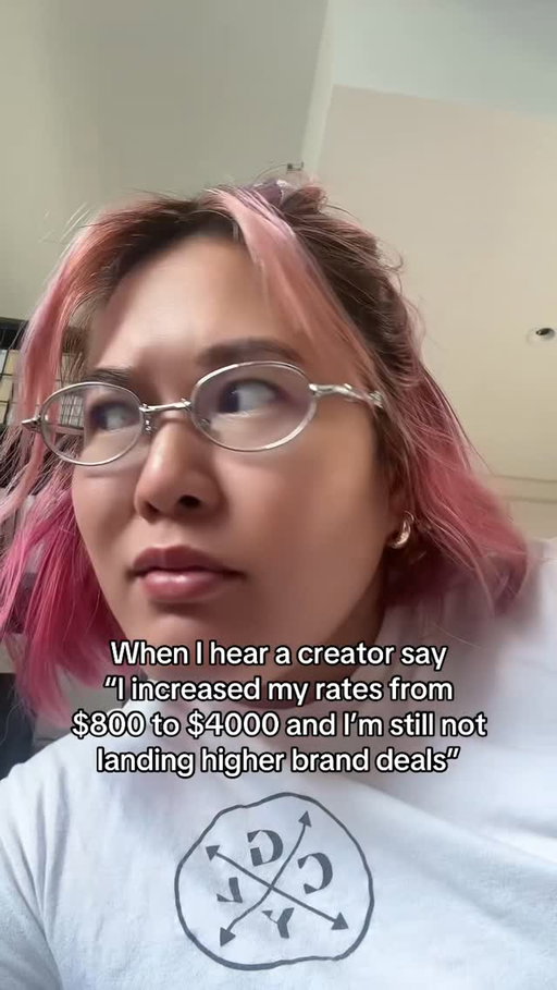 So you increased your rates from $800 to $4,000. And the deals got even harder to land.

And now you’re spiraling, thinking maybe you priced yourself out of the market. Maybe you’re not “there yet.” Maybe you need to drop back down.

NO.

Your price changed. Your positioning didn’t.

The brands who were already penny pinching to pay you $800 don’t have $4,000.
They were never going to have $4,000.

And if you’re
→ still pitching the same quality level of brands
→ still showing up in your content the same way
→ still attracting the same energy you were at $800

that new number isn’t landing because nothing else changed.

✨ Raising your rates is step one. ✨

Step two is making sure 
→ your content quality attracts a higher level brand
→ your email convesations are sharp
→ you’re improving alignment in who you’re reaching out to
→ you’re filtering opportunities like your time and energy are actually expensive.

Your positioning should reflect a creator worth $4,000.
Because a luxury price tag on a Shein piece is still a Shein piece.

The creators who successfully scale their rates aren’t just charging more. They’re showing up differently.
Pitching different brands. Creating content that attracts a different buyer.

That’s the part nobody tells you.

If you’ve been rawdogging brand deals and increasing you rates have caused you more problems than results

Comment or DM me “POSTURE” and let’s fix this before it costs you.