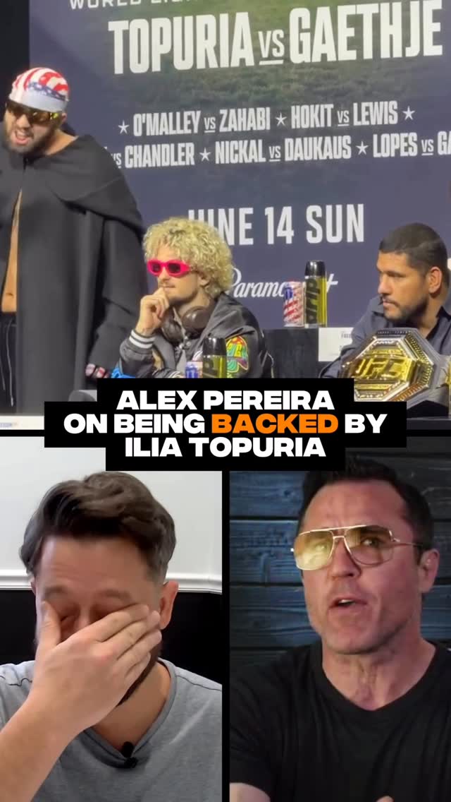 Alex Pereira shares his take on Ilia Topuria’s support for him at the press conference involving Josh Hokit.

@IanParkerMMA | @SonnenCh

Head to our bio to watch the full interview.