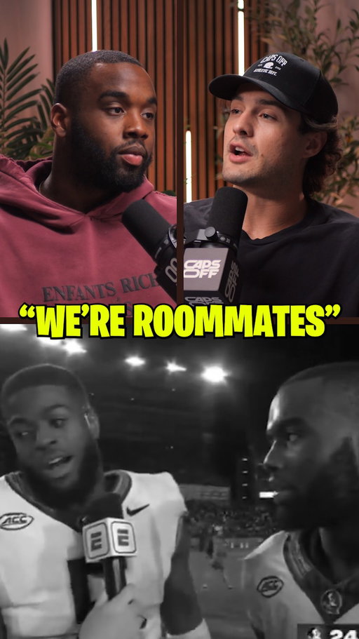 The INFAMOUS Trey Benson and Jared Verse story 🤣 @trey.benson 

#collegefootballplayoff #floridastatefootball #floridastate #clevelandbrowns #collegefootball