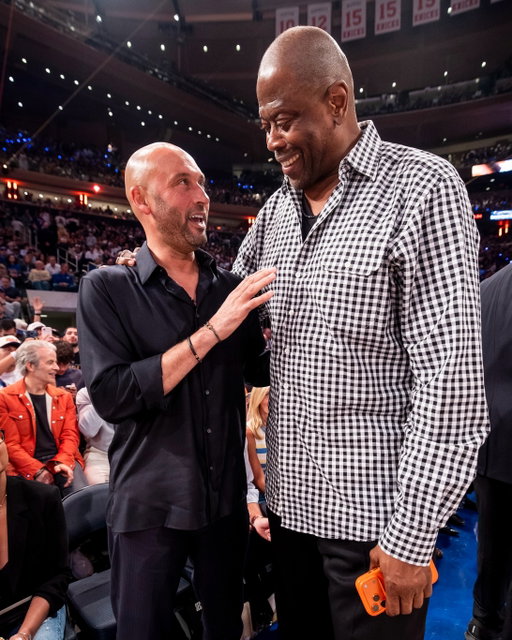 Great to be back at The Garden. Let’s go Knicks!