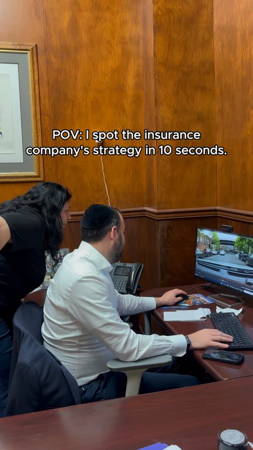 10 seconds into the footage, and the whole strategy is already visible.

Insurance companies are not subtle once you know what to look for. Delay tactics, lowball offers, and recorded statements designed to be used against you it is all the same playbook.

We read it fluently.

If you were injured in NYC and the insurance company has already made contact, do not engage without a personal injury lawyer in your corner first.

📞 Ribowsky Law: (516) 531-7833. All 5 boroughs.

What tactic have you seen them try? Drop it below. 👇