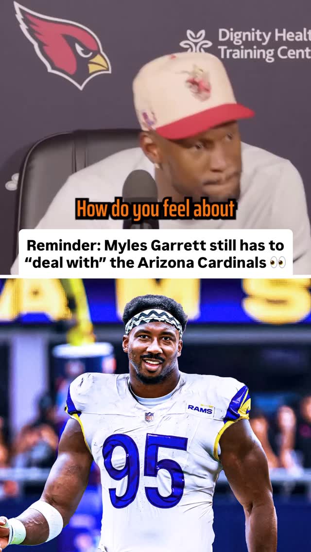 Arizona Cardinals LB Mack Wilson said the Los Angeles Rams still have to “deal with” them even after acquiring Myles Garrett 🍿

(🎥: NFL, Arizona Cardinals)