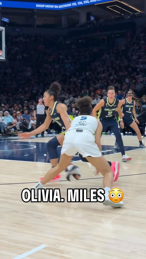 SHE’S HOT 🔥

Olivia Miles shakes her defender and CASHES the triple! 🤯

DAL-MIN | League Pass | 2026 WNBA Commissioner’s Cup presented by @coinbase