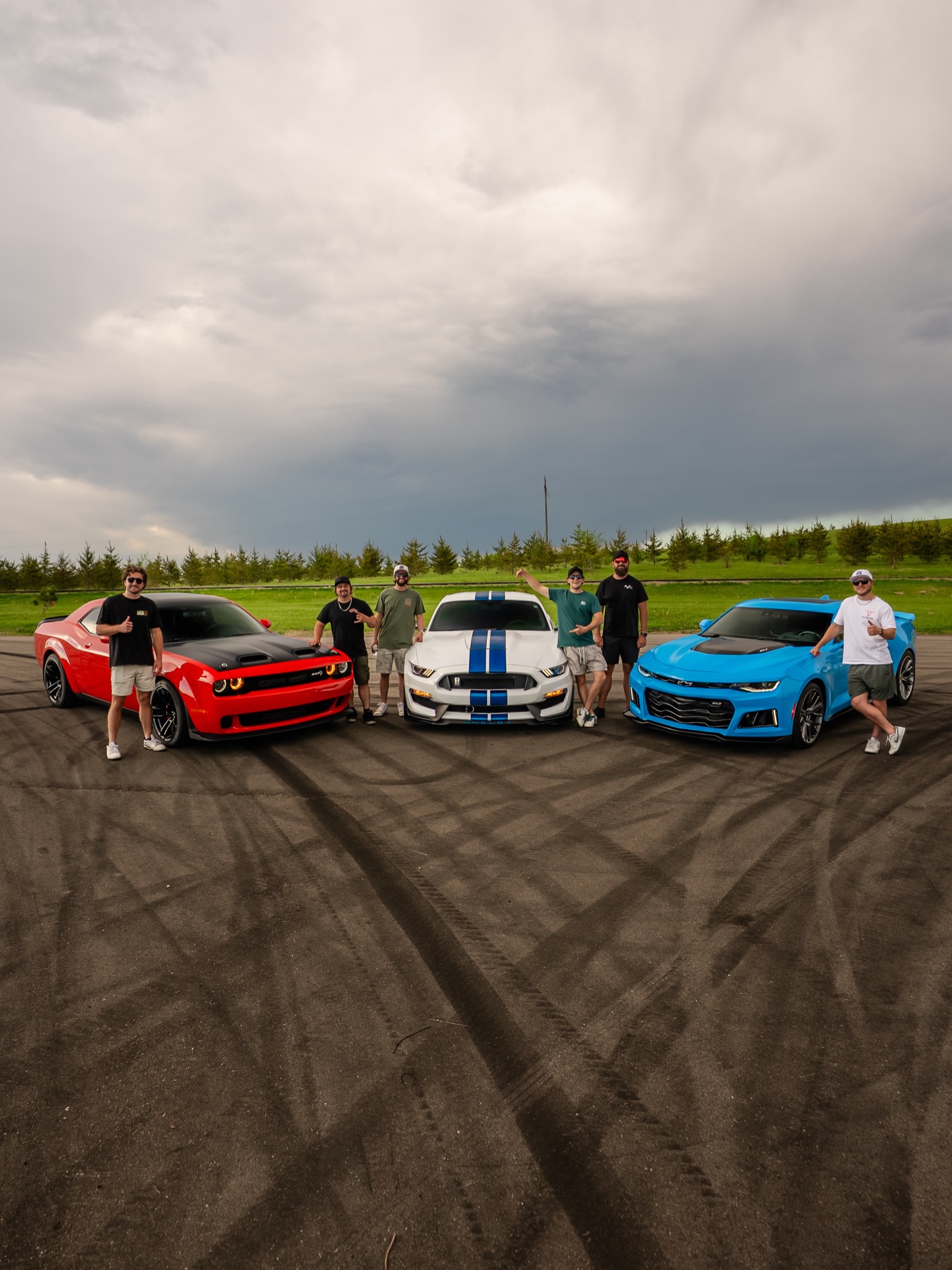 We went crazy on this one. 3 American made muscle cars for 3 separate winners + $10,000 cash each. In honor of America’s 250th birthday, we’re keeping it Red, White and Blue with a Hellcat Redeye, GT350, and Camaro ZL1. Every $5 you spend at cboystv.com gets you an automatic entry. Love you guys and god bless America 🇺🇸