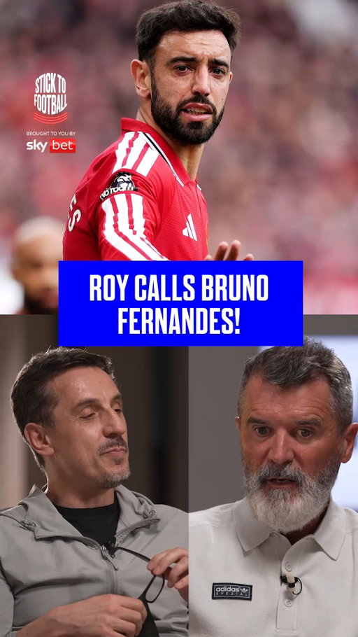 "I called him, and we had a lovely chat!" 👀

Roy reveals all about his unexpected phone call with Bruno Fernandes! ☎️