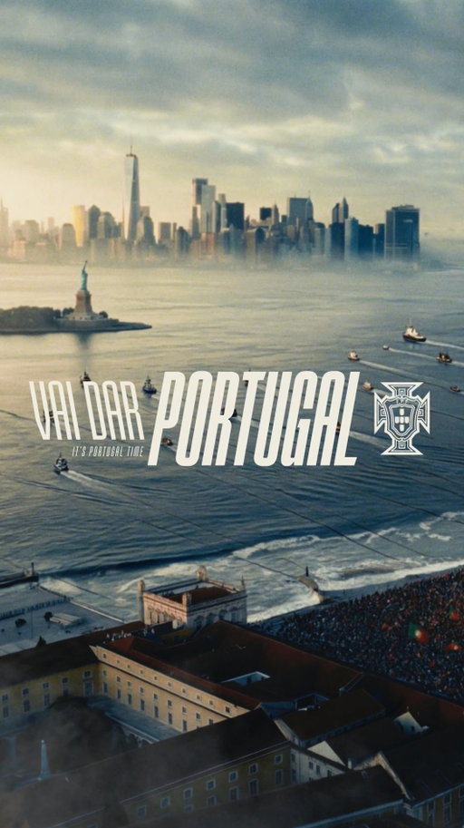 Together, we are confident that #ItsPortugalTime ❤️‍🔥🇵🇹

Juntos com a certeza de que #VaiDarPortugal ❤️‍🔥🇵🇹