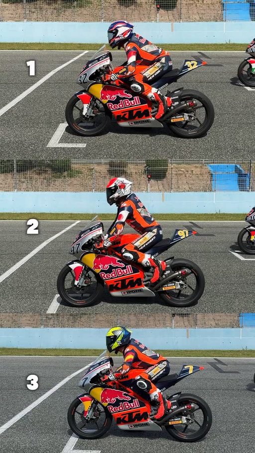 Who had the best start? 👀

#RedBullRookiesCup #RoadToMotoGP #MotoGP #Racing #Motorcycle