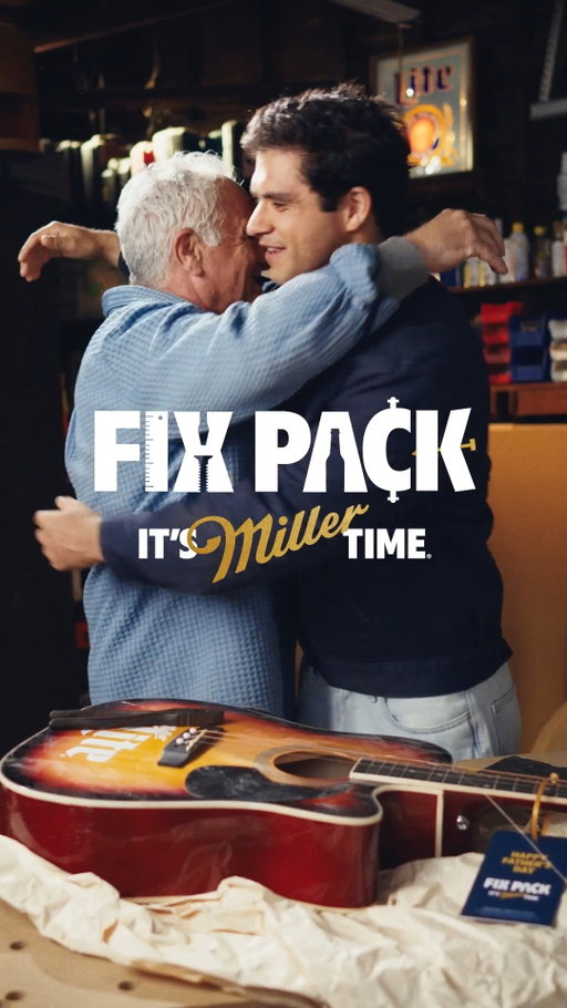 Celebrate Father’s Day with something your Dad actually wants: a broken gift and quality time fixing it together. To get your Miller Lite Fix-Pack, visit the link in bio. Available at 12 PM EST.