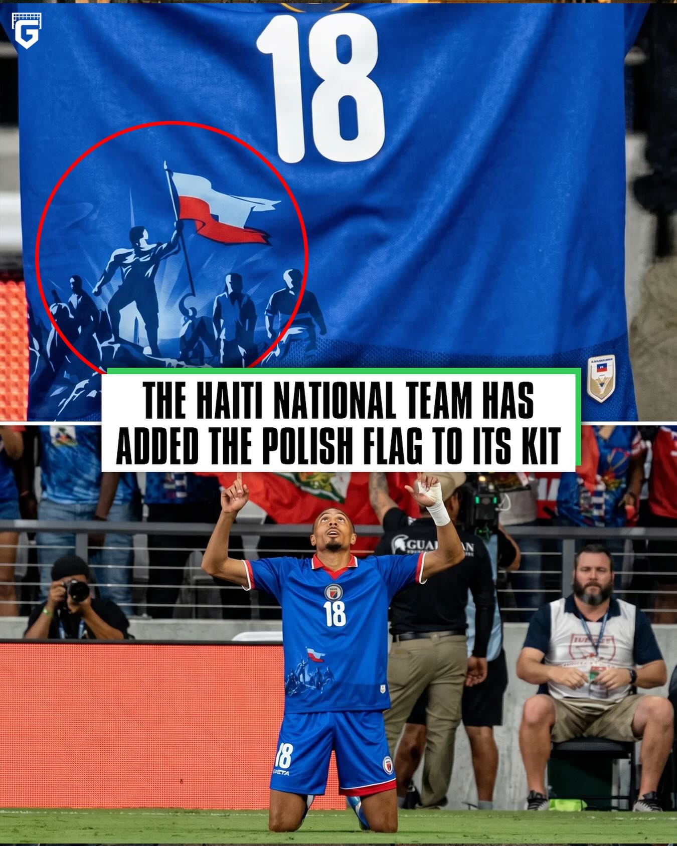 🇭🇹 🇵🇱 The Haiti National Team has added the Polish flag to its official kit for the World Cup.

This is not a design error, but a symbol of the friendship between the two peoples that has lasted for centuries🤝

In 1802, Napoleon sent thousands of soldiers from the Polish Legions to the island to suppress the slave rebellion in Haiti. However, many Polish soldiers refused to fight against the Haitians who were struggling for freedom, joined their ranks instead, and fought together against the French army😤

After Haiti gained its independence in 1804, the country’s first leader, Jean-Jacques Dessalines, granted citizenship to the Poles and honored them greatly by defining them in the constitution as the “Blacks of Europe.”

More than 200 years have passed, yet Haiti has not forgotten the solidarity of the Poles. Today, the footballers carry the Polish flag on their kits, keeping alive the memory of the shared struggle for freedom❤️