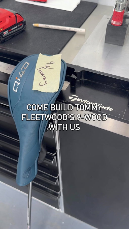 Hot off the press. @officialtommyfleetwood #Qi4D #TeamTaylorMade
