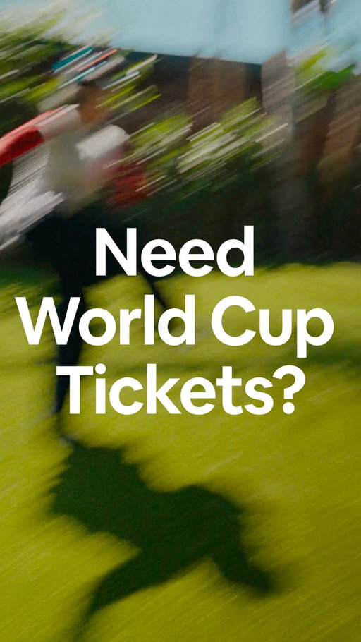 Free FIFA World Cup 2026™ tickets are waiting to be found.

How to find tickets:
- Pick a match you want to go to.
- Search for a home in that host city and for that match date.
- Find the ball icon.
- Book it and you’ve scored free tickets!

Tickets will be dropping throughout the tournament, giving you more chances to shoot your shot and follow your team.