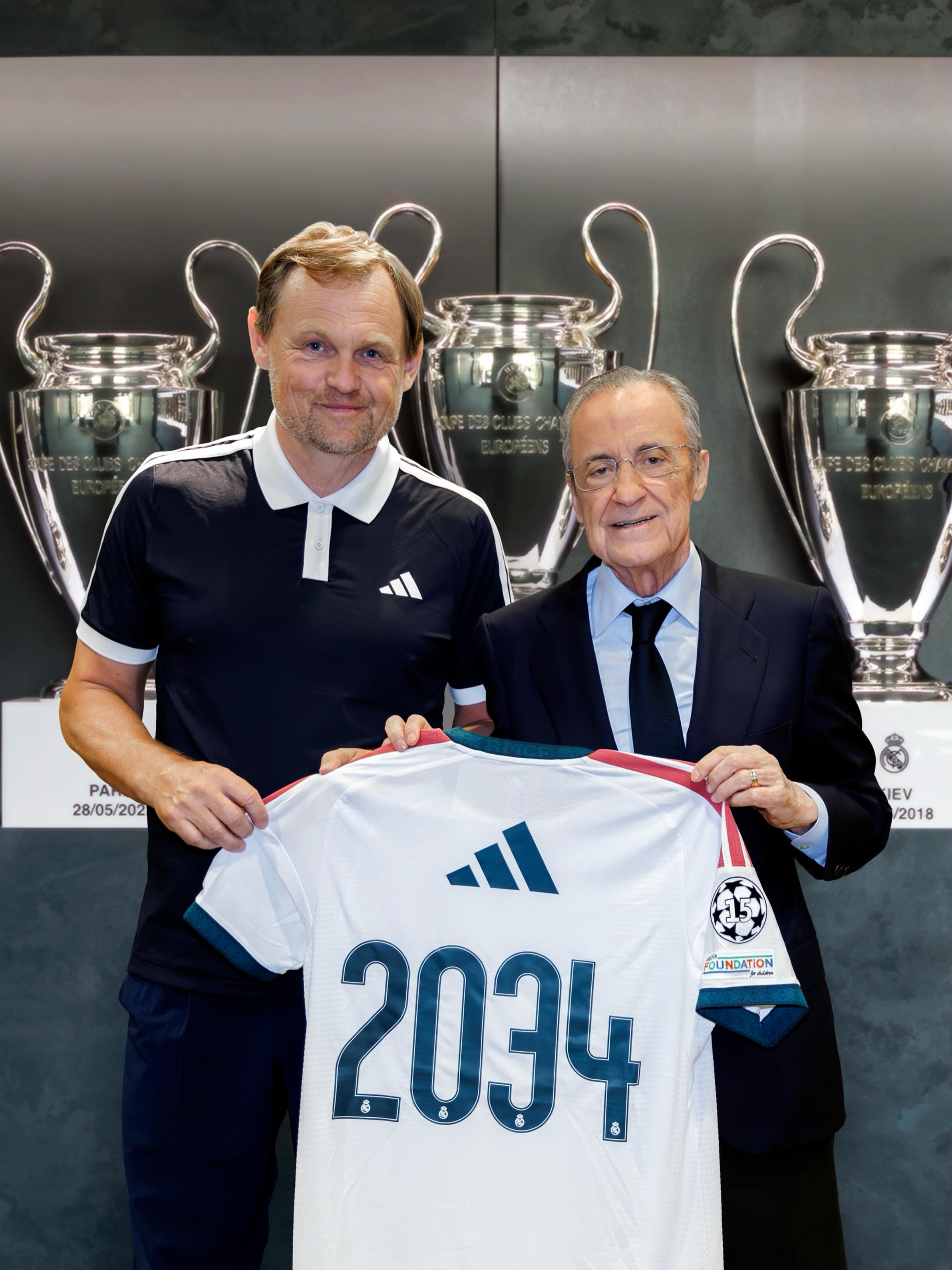 2️⃣0️⃣3️⃣4️⃣

adidas 🤝 Real Madrid CF

the most successful partnership in football, renewed until 2034.