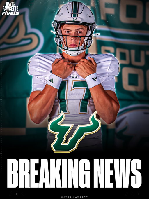 BREAKING: Four-Star QB Kevin Verpaele has Committed to USF, he tells me for @rivals.ig 

The 6’3 205 QB decommitted from Pitt yesterday

He’s ranked as a Top 3 QB in Florida in the 2027 Rivals300