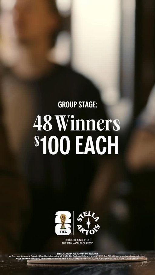 Your chance to WIN beer money on Beckham and Stella during each round of the @fifaworldcup starts NOW. ​

How to enter: ​

1. Follow @stellaartoisusa 
2. Tag a friend with #AllRoundsOnBeckham #Sweepstakes in the comments