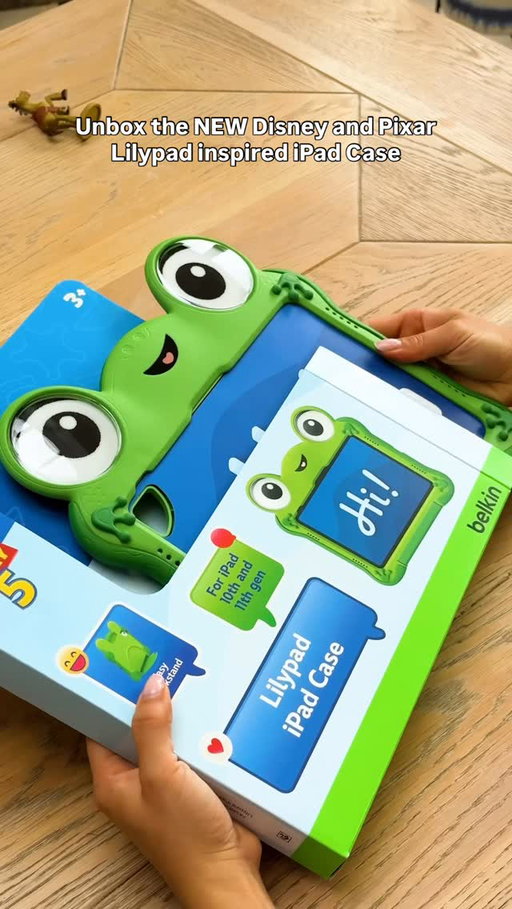 Turn your iPad into a Lilypad inspired adventure. Shop the Official Disney-Licensed iPad Case inspired by Lilypad from Toy Story 5 today.

#DisneyPixar #Lilypad #iPadCase #Belkin