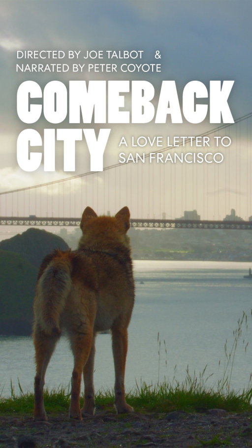 Comeback City. A Love Letter to San Francisco. 

Directed by Joe Talbot 
Narrated by Peter Coyote
Created and Produced by Portal A
Original Music from Erick Eiser 
Writer and EP: Nate Houghteling
Consulting Producer: TMC

Starring: 

@stephencurry30 @larryjunetfm @dominiquecrenn @danielluriesf @joemontana @francisfordcoppola @romanfcoppola @ghazi @k_thornton6 @rockyrivera @thesnacksensei @stunnaman02 @mario0o0o0o0o0o @brokeassstuart @chriscolumbus @sfskater @houseofnankingsf Dave Eggers, Grand-O, Kevin Chan, Pete Lee

No AI was used in the making of this film, just humans and our Coydog stars Yahoo & Tacoa 

Visit BelieveInSF.com/ComebackCity to be part of what’s next. 

CREDITS
Producer - Jesse Rogala @jesserogala 
Creative Producer - Meaghan Mitchell @meaghan_m 
Supervising Producer - Bridget Braley @bridget.braley 
Co-EPs: Kai Hasson, Zach Blume
DP - Sarah Jaffe @sarahsimkajaffe 
Animal Trainers - Tamara Brock, Guin Dill, Stephanie Taunton
1st AC - Jonathan Bowerbank jonbowerbank 
2nd AC - Laurel Wong @laurelbwong 
Steadicam - Peggy Peralta @steadipeggy_ricebelly
DIT - James Gebilaguin, Kavin Chan @nhcnvk, Kevin Mar @kmar.jpeg 
1st AD - Jesse Rogala
2nd AD - Chaya Agarwal, Jayvonna Corley
Key Production Assistant - Robert De Leon
Sound Mixer - Brian Baker @thebake48, Ian Van Keuren @vksoundco
BTS - Alan Fisher @alanxfisher
Gaffer - Shane Louis @shanelouislights, Ryan Nelson
Key Grip - Ernie Kunze, Ryan Moore, Alan Steinheimer
Drone Operator - Jof Hanwright
Security - Damien Posey
Online Editor - Jonas Smensgard
Color & Sound - Roast n Post @roastnpost_oakland
Head of Post - Art Morales @artiecam 

SPECIAL THANKS
Film SF @film_sf 
SF Firefighters @sffdpio
The Dolphin Club @dolphinclubsf
House of Nanking @houseofnankingsf
Cafe Zoetrope @cafezoetrope
Ron Conway
Todd Traina @toddtraina
826 Valencia @826valencia
SF Lowrider Council @sanfranciscolowridercouncil
Golden State Warriors @warriors
Golden State Valkyries @valkyries
SF Giants @sfgiants
SF 49ers @49ers
48 Hills / 24 Frames @48hills.camp
City Surf Project @citysurfproject
SF Rec and Park @sfrecpark
Carolyn Tyler 
SF Fortune Cookie Factory