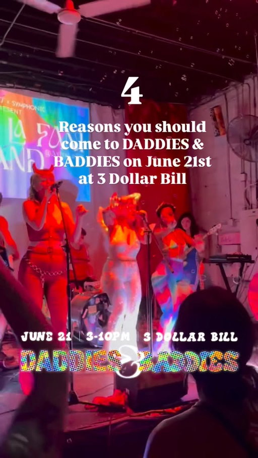 Spend father’s day with the Daddies & Baddies at @3dollarbillbk 🌈 @toneshiftcollective is celebrating pride with live music, queer art, drag, burlesque and $10 SUNBOYS all day long! Get your tickets for the best Pride Party of the season and support local queer, trans, women & non-binary artists and the Queer Immigrant Justice Project!

Featuring live music by:
@lachimusic @oyanoire @raegancomplex @iampaigealyssa and the TSC supergroup @lydmariemusic @avivalaviv @nykia_s.r @sarahanjalimusic @lianachinbass @lightbirdmusic @morganlaura_drumzz and @mparrella.film 

Drag and Burlesque by:
@theydy.bedbug @chadrangoon @artinadarkly @harshbabe.nyc @father_queef 

Queer Art Market courtesy of @gayoddities featuring @blushboi_ @flameoace @counterfeitconfidence @downasschickenshit @kawaiiclawsco @dumpster.vermin @dykedepotgoods @edenenchanted.art @esocleric @ghostcityqueers @jllnelltt @lieselsleather @shoplulucreates @made.by.maya.co @mxdconnections @quirkyqueerstuff @wendyswondersdesign @antsandteeth @bird.press @chimaera.monstrosa 

With support from @audiofemme @symphonicdistro @drinksunboy @genderamplified @queermusic.agency @thejbmusicorg #pride2026 #nyc #queerevents