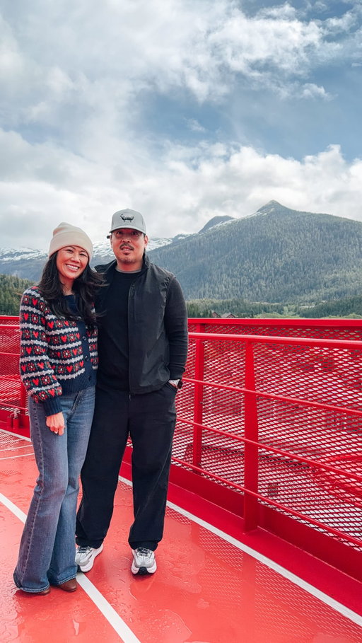 #ad We left our girls for 8 days and suddenly realized we had a lot of free time. 😂 This @virginvoyages Alaska cruise was the perfect reminder that before we were Mom and Dad, we were just us.

We’ve eaten amazing food, explored beautiful Alaska ports, watched incredible shows, slept in, and spent quality time together without constantly being on parent duty.

Don’t get me wrong, we miss our girls like crazy. But sometimes the best thing you can do for your family is take time to reconnect with each other too.

If you’ve been thinking about taking a couples trip, consider this your sign to check out a Virgin Voyages Alaska cruise. We absolutely loved it. ❤️

#alaskacruise #momanddadvacation #virginvoyages