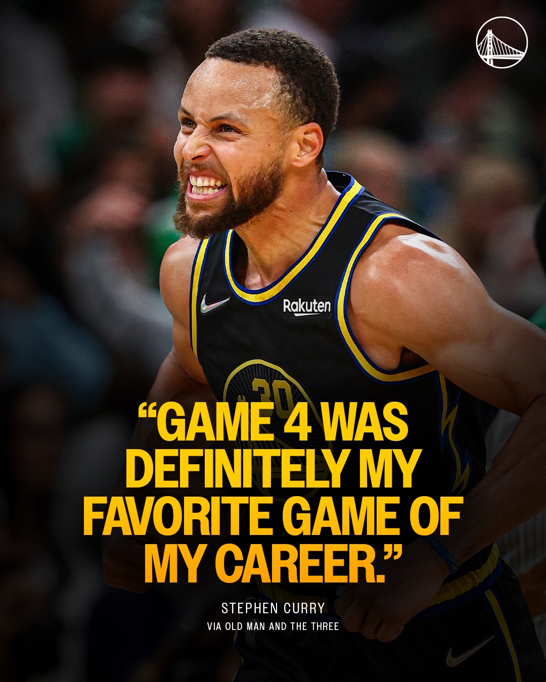A Stephen Curry masterpiece.

Four years ago today, No. 30 put on one of the best performances in NBA Finals history.