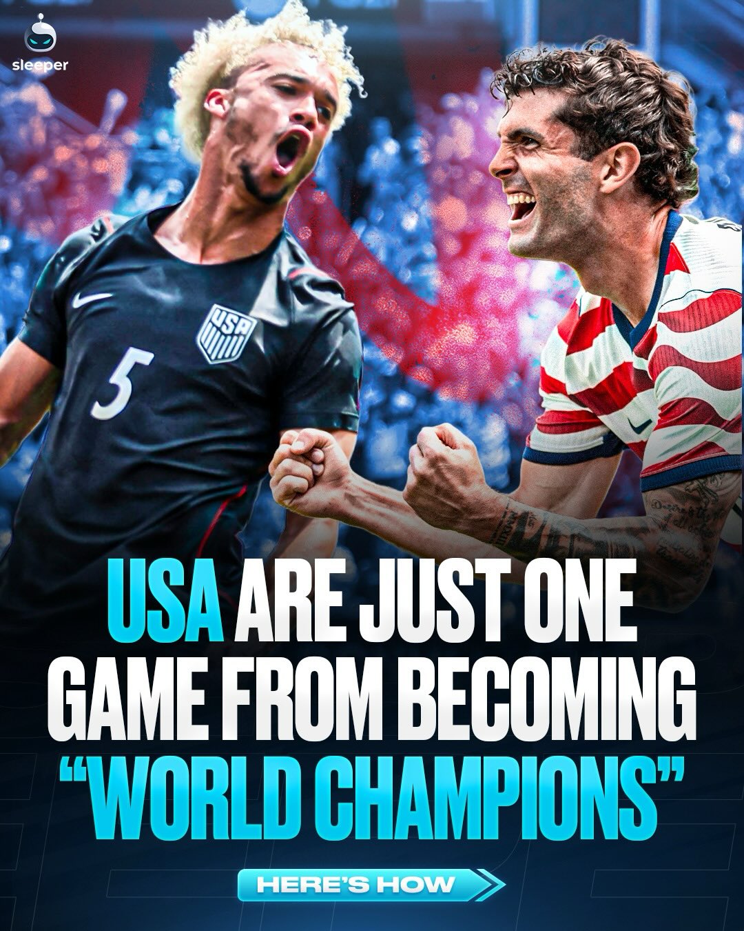 USA can become the unofficial kings of football?! ⚽️😅

Realistically, it will take a miracle for USMNT to become World Cup winners… but there is still a very important title available. 

If you go back to the first ever international game in 1872, track the winners since then, it turns out that Turkey are the unofficial, boxing style champions! 👀

USA and Turkey share a group at the World Cup, meaning an ‘unofficial World Cup final’ is on! USA have a chance at taking the championship… 🤣

#usmnt #worldcup2026 #turkey #usa