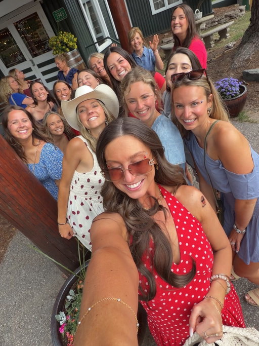 Had the absolute best weekend celebrating one of the most incredible girls in my life. Being able to say I have friendships for 20+ years is something I’m forever grateful for! We’ve been talking about moments like these since we were little, and I can’t wait to get you married! 💍🤍 Happy Bach weekend and happy birthday, @mackenzie_murrayy 🎉✨