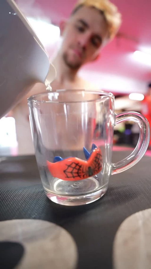 Spider-man trains for any scenario. Fitted to fight with purpose. #Safejawz #Spiderman #Marvel #Mouthgaurd #Gumshield @kstarfightacademy
