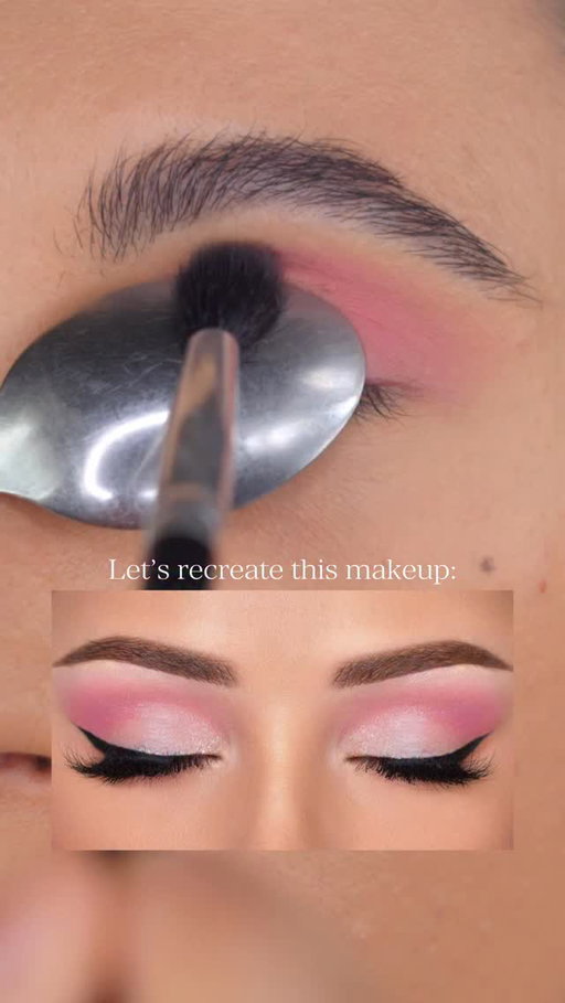 ASMR🎧 Let’s recreate this Barbie inspired eye makeup together using a couple of makeup hacks 🎀💕

Products used:
Life liner quick ‘n easy from Huda Beauty - @hudabeauty 
Pink extra toppings eyeshadow palette from Colourpop - @colourpopcosmetics 
Hella thick volumizing mascara from Fenty Beauty - @fentybeauty
