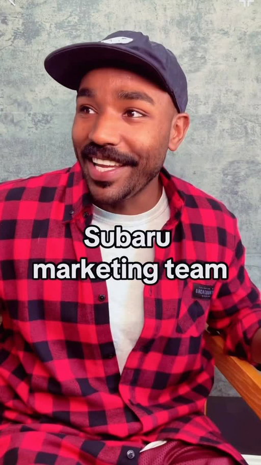 the hat really seals the bit😂 

#comedy #pov #subaru #marketing