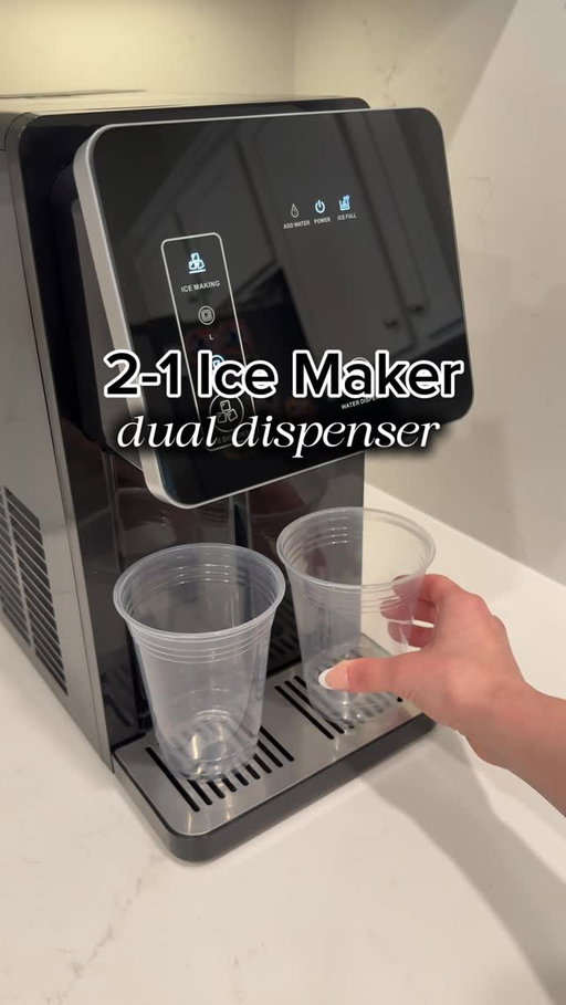 This dual ice dispenser is a kitchen gadget must-have! 

code: kny9537
link: https://app.temu.com/k/pzaj12ixh7p
T&Cs apply.  @temu 
#temuhomefinds #shoptemu #ad